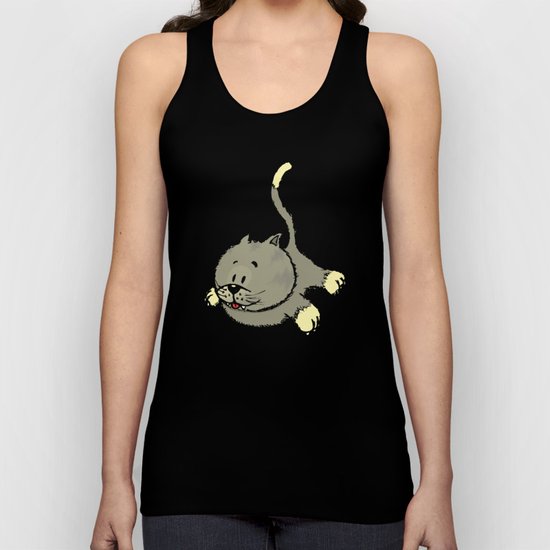 I always land on my feet Unisex Tank Top