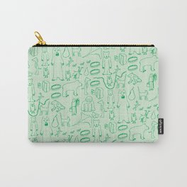 green montage Carry-All Pouch