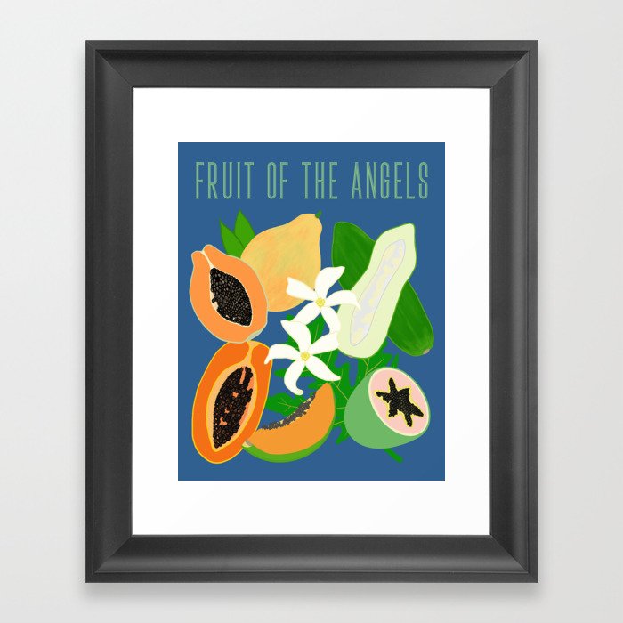 Fruit of the Angels Framed Art Print