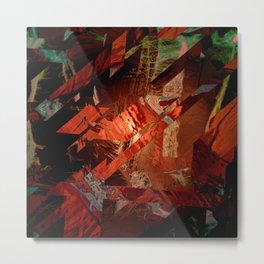 Great Mettle Metal Print | Abstract, Digital, Graphic Design 