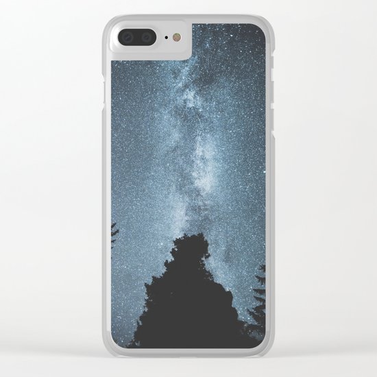 Stars over the Forest Clear iPhone Case