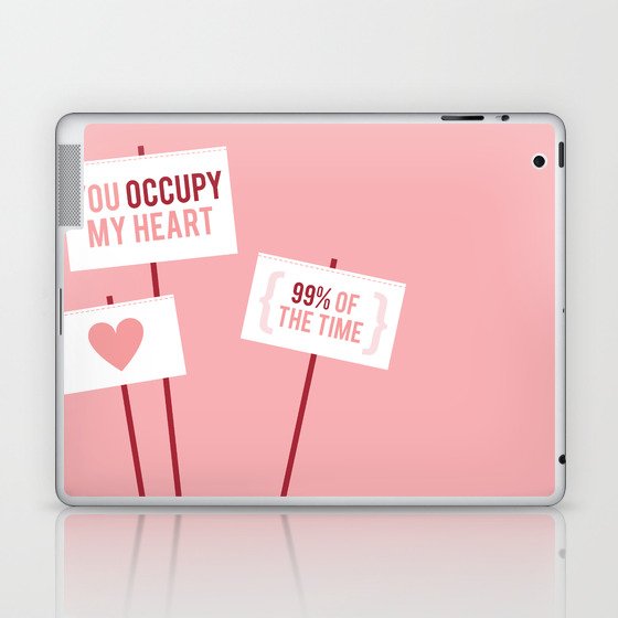 Occupy My Heart Laptop & iPad Skin