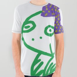 Magical Frog All Over Graphic Tee
