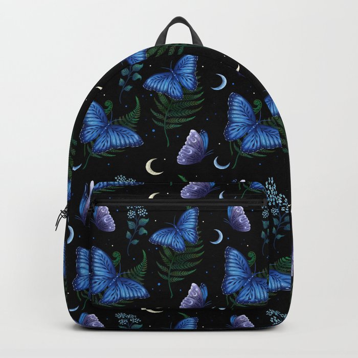 Blue Morpho Butterfly Backpack