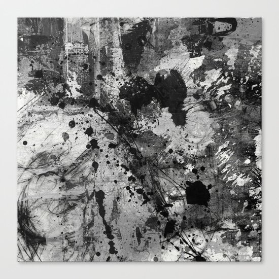 Lost In Contrast Canvas Print