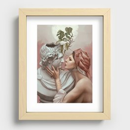 Her love heals me Recessed Framed Print