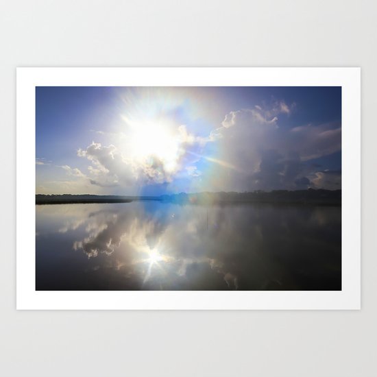 Power of Light Art Print