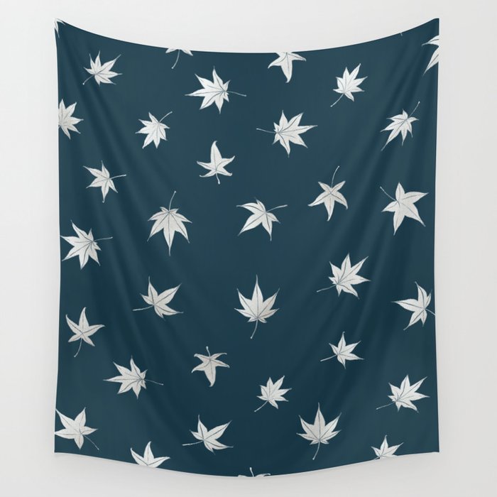 Maple leaf autumn vibe Wall Tapestry