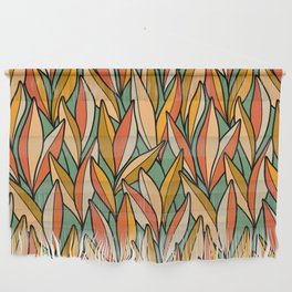Colorful Eucalyptus Leaves 3 Wall Hanging