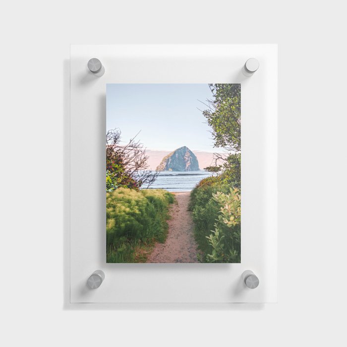 Path to the Beach Floating Acrylic Print