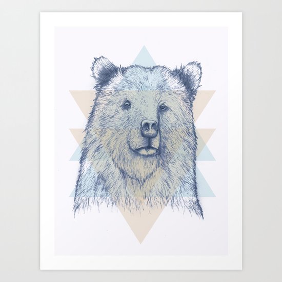 Grizzly Art Print