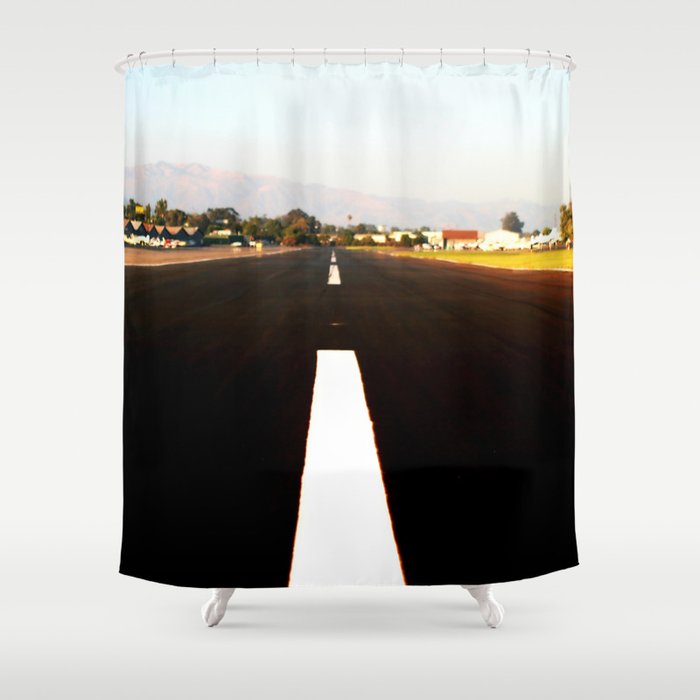 Runway Shower Curtain