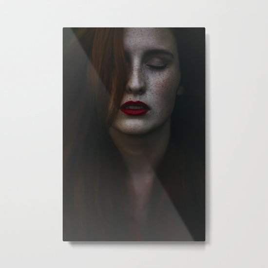 Dark freckle Metal Print