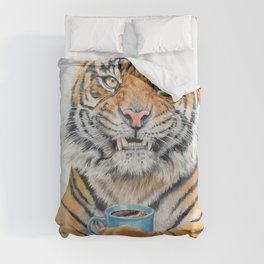 Too Early Tiger Duvet Cover