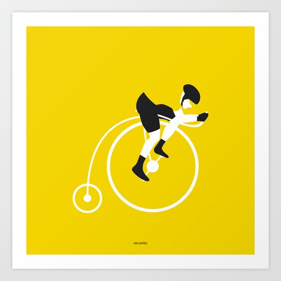 VELOCIPEDE Art Print