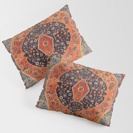 Northwest Persian Antique Carpet Print Pillow Sham
