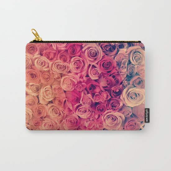 Roses Carry-All Pouch