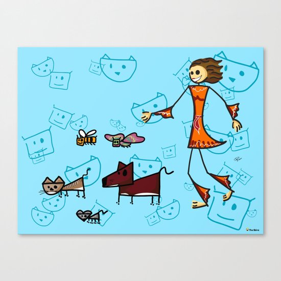 Friends Canvas Print