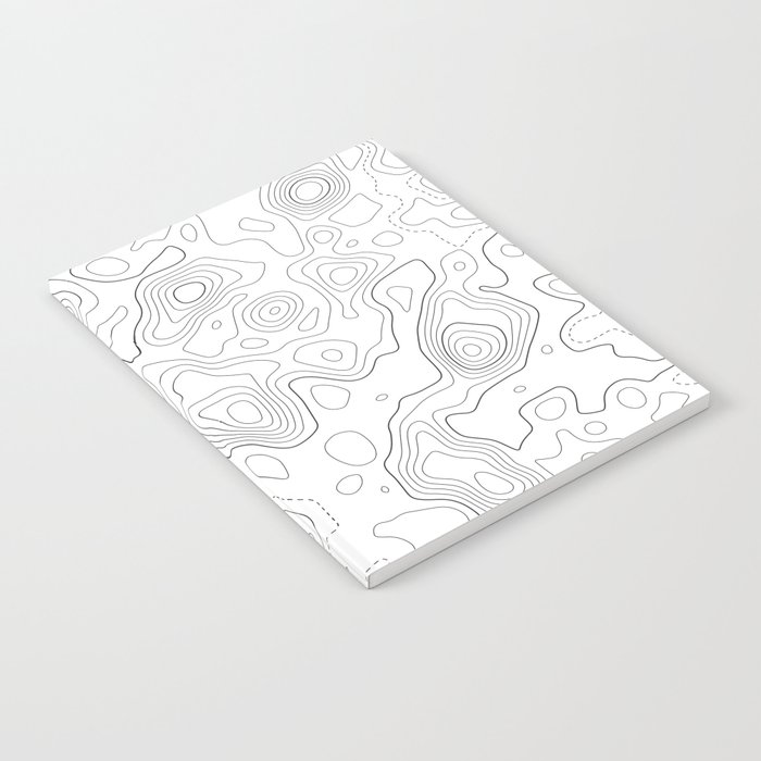 Topographic Map 02D Notebook