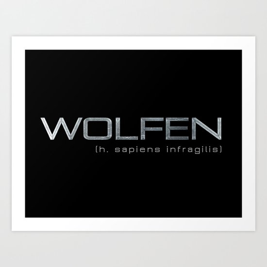 Wolfen Art Print