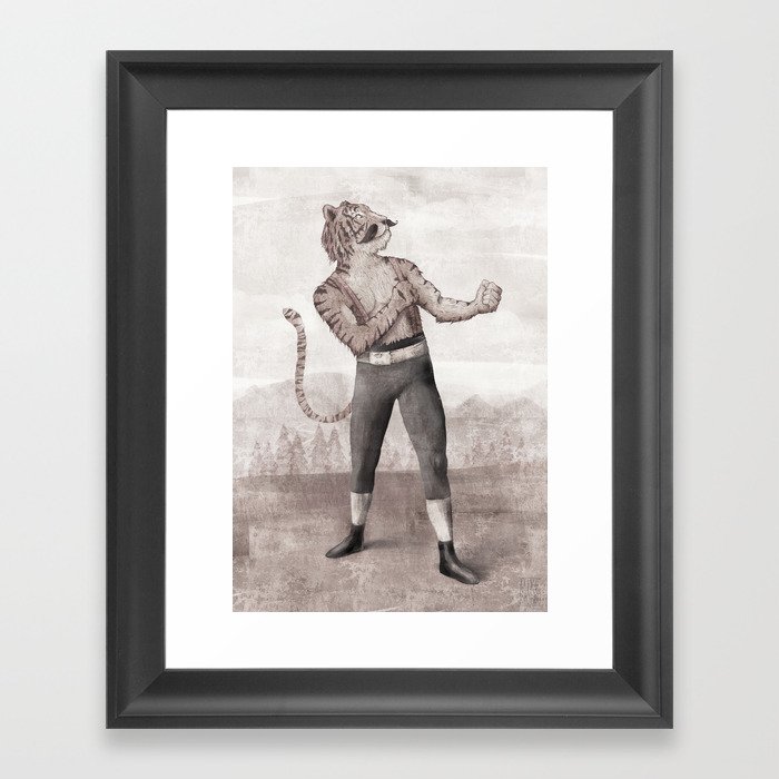 Champ Framed Art Print