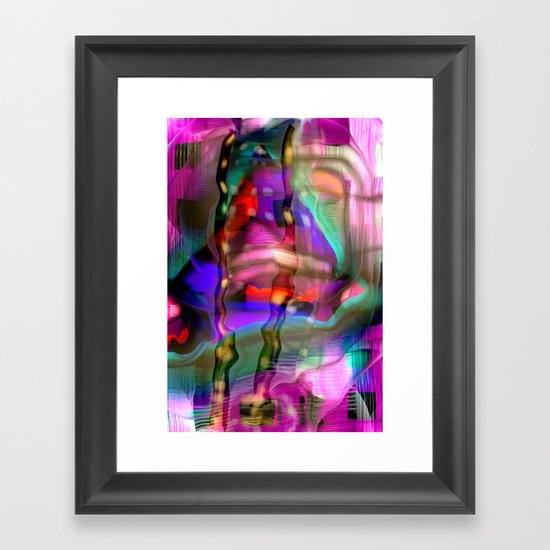 PATTERNS ONE Framed Art Print