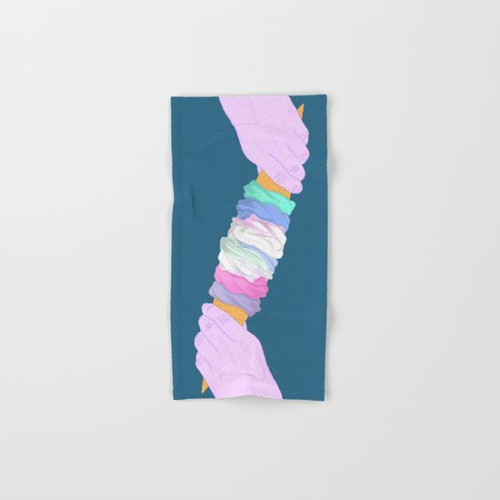 DOUBLE TWIST Hand & Bath Towel
