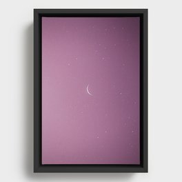 Luna. Framed Canvas