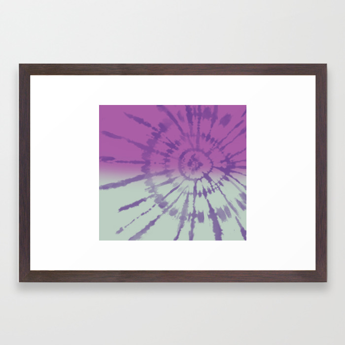 Tie Dye Pattern Framed Art Print By Lescapricesdefilles Society6