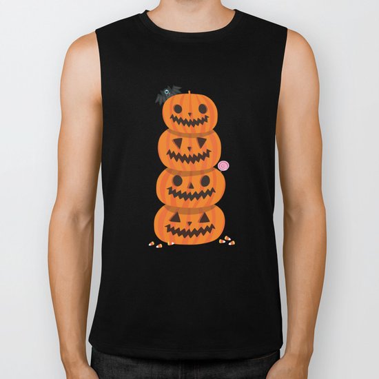Happy Halloween Biker Tank