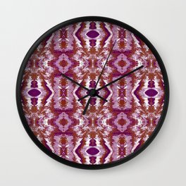 Stormy Weather Red Wall Clock