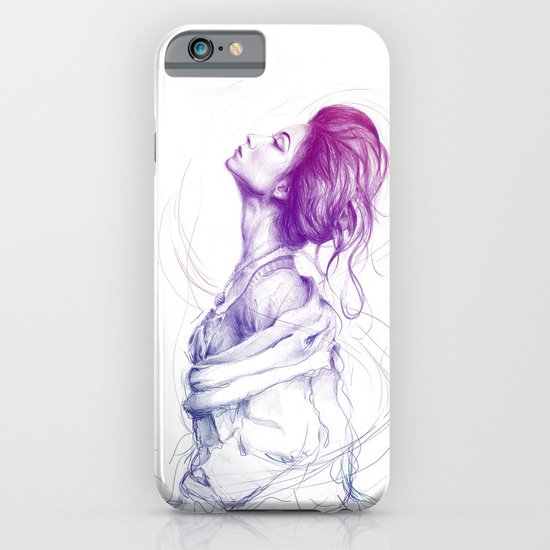 Beautiful Woman Lady Portrait Fashion Art iPhone & iPod Case