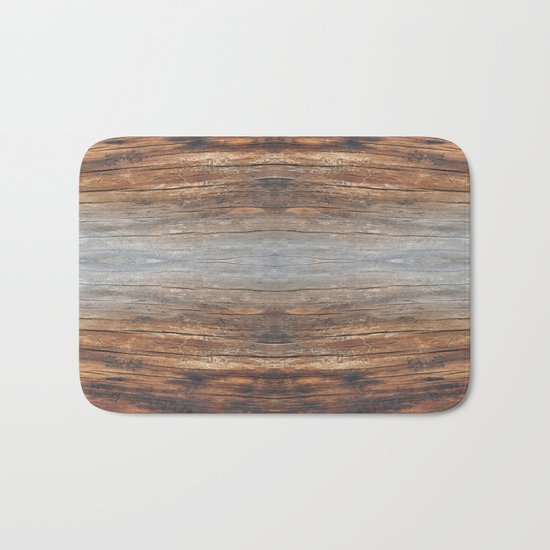 wood 4a Bath Mat