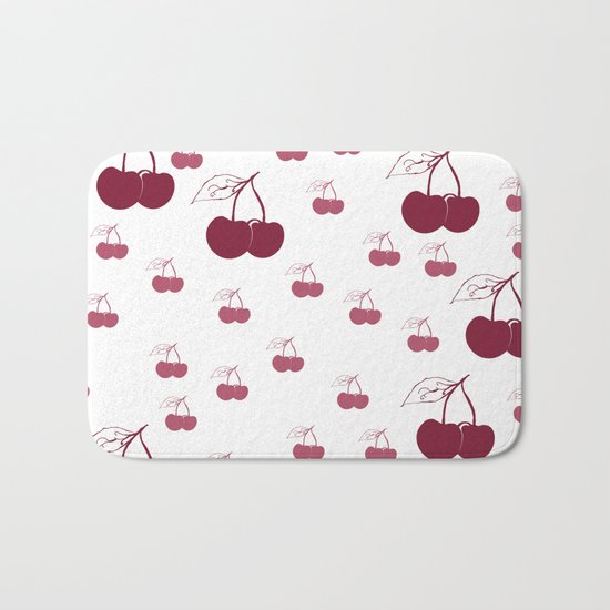 Cherries Bath Mat
