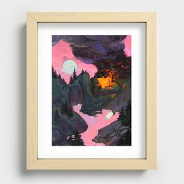 Vacation Recessed Framed Print