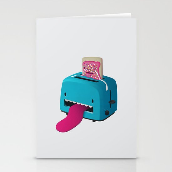 Pop Tart Stationery Cards
