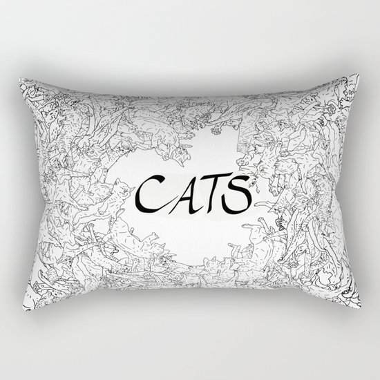 Cats Rectangular Pillow