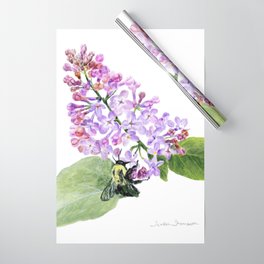 Lilac Love by Teresa Thompson Wrapping Paper