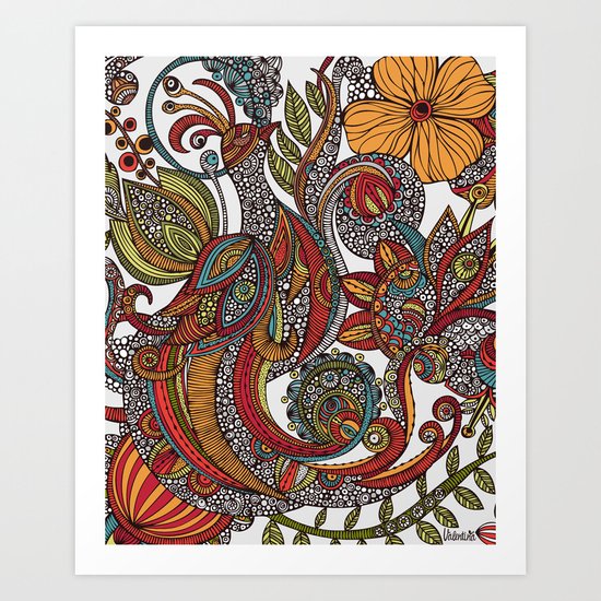 Feather Heaven Art Print