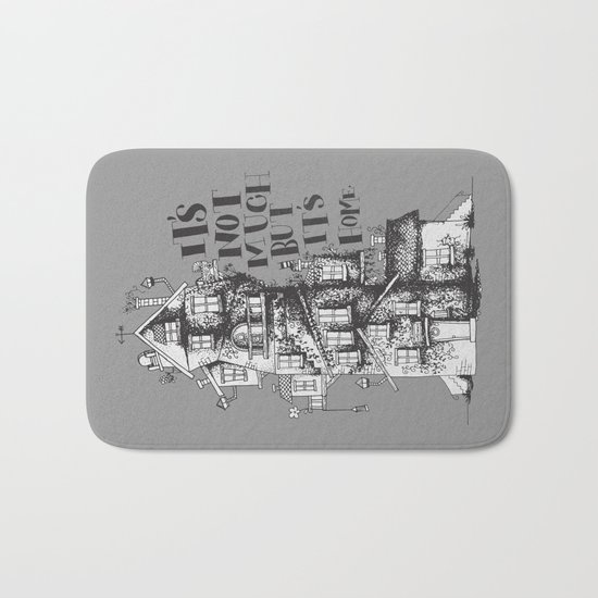 a humble residence Bath Mat