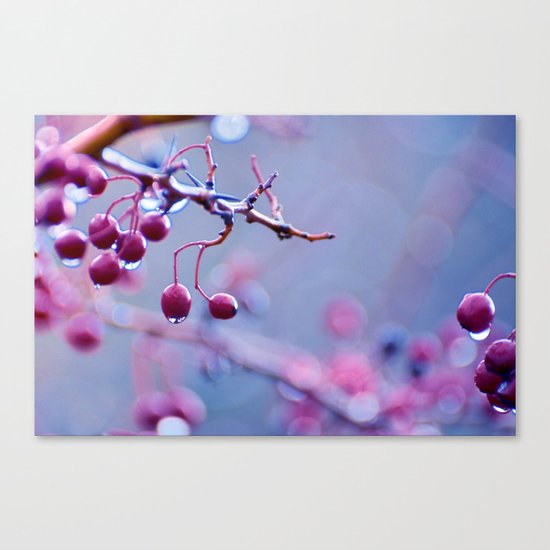 "Blue...." Canvas Print