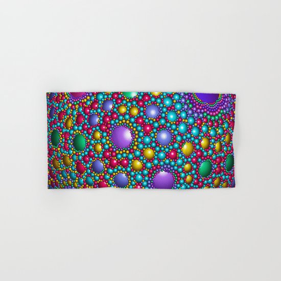Colored balls Hand & Bath Towel