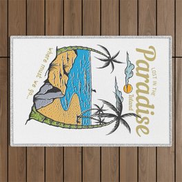 Lost in Paradise Outdoor Rug