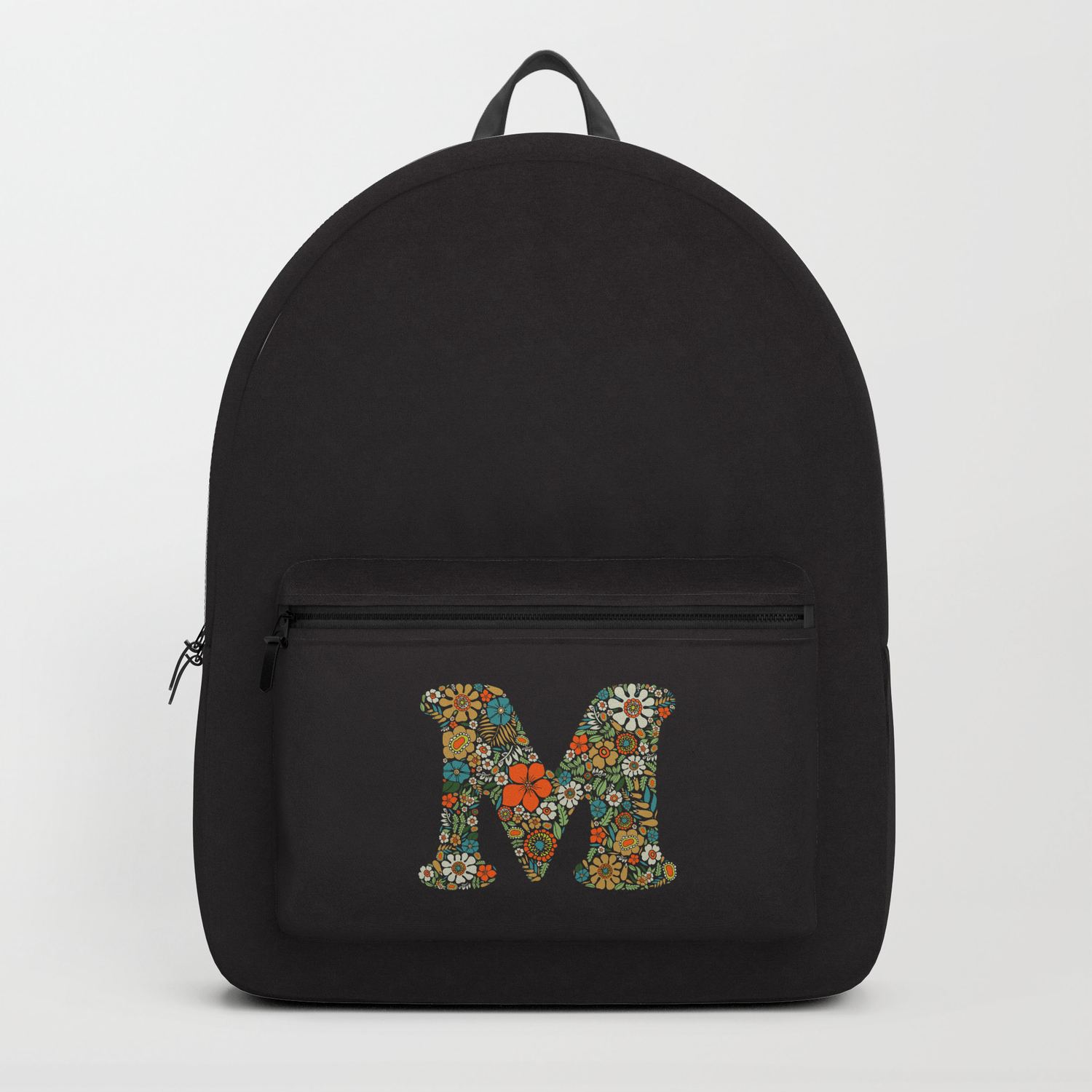letter m backpack