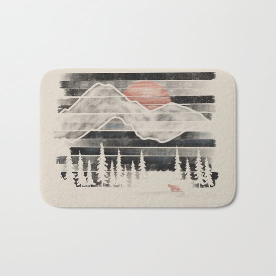 Mountain Lion at Midnight... Bath Mat