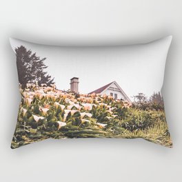 Fog in the PNW | Travel Photography | Oregon Coast Rectangular Pillow