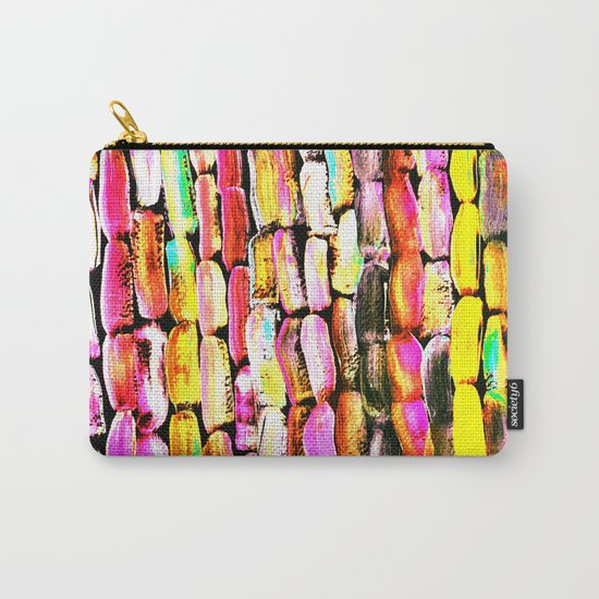 Orange Sugarcane Carry-All Pouch