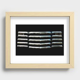 Hot Rod Truck Grill Recessed Framed Print