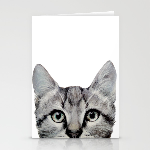 Cat American Short Hair Illustration Original Painting Print
