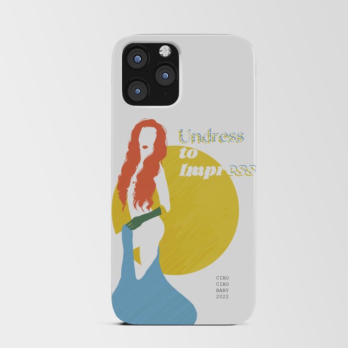 Undress to impress iPhone Card Case